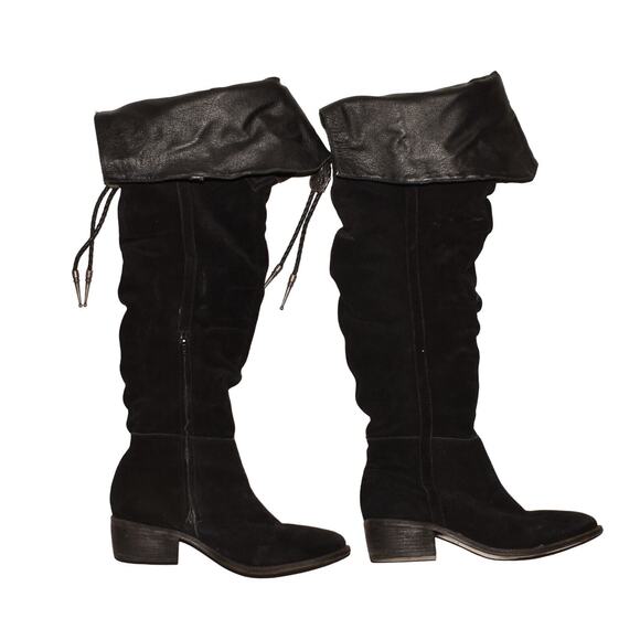 MATISSE X UNDERSTATED LEATHER $698 Over The Knee Tall Leather Boot Size 8 - Picture 3 of 6